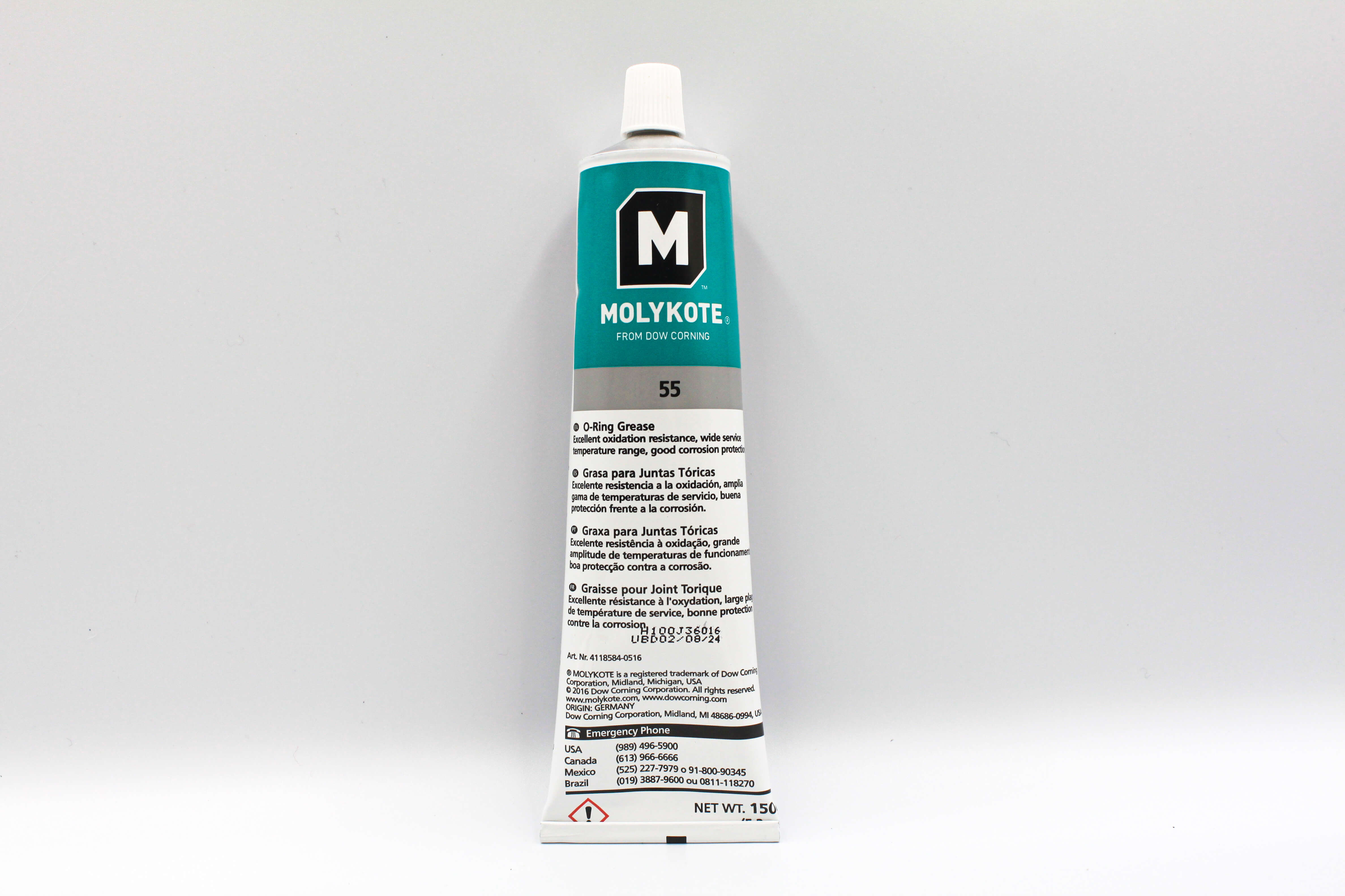 Molykote ® 55 ORing Grease 150 g Tube CASE (12) 643.43 DCC4016069C